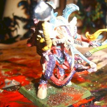 Old hive Tyranid by theblackswordmaster