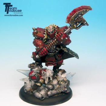 Orsus Oktavir - the butcher ( epic warcaster ) by Manumilitari
