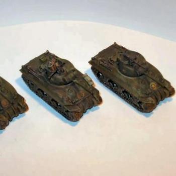 US Tank Platoon 15mm Flames of War by Sturmhai