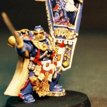 Marneus Calgar Standard Bearer by ChaosGyrine