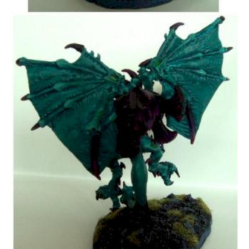 Tyranid Elite winged warrior - Hive Cthulhu by Hellric