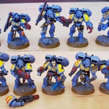 Blood Claws Jump Pack Squad by paladian