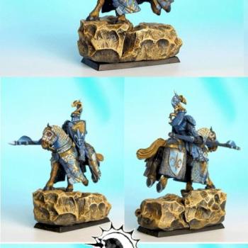 WARHAMMER Brtonnian Paladin by rene