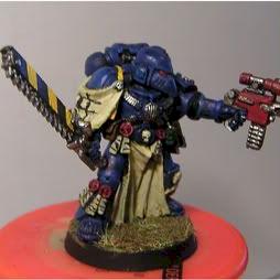 Ultramarine Veteran Sergeant by Allanon