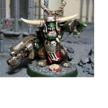 Ork Warboss by Crimsonfist