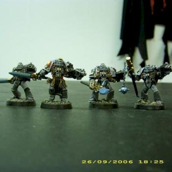 Grey Knight Squad by Droplord