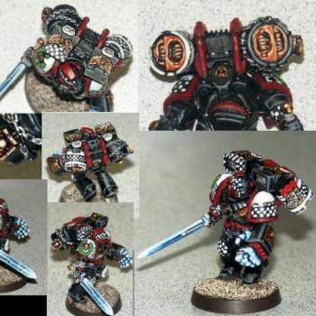 Assault Marine Sergeant Finished by Squiggles