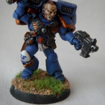 Ultramarines assault sergeant by Stasiu