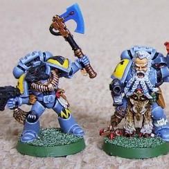 Space Wolves Wolf Guard Pack by paladian