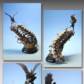 NECRON CANOPTEK TOMB STALKER by Alisius