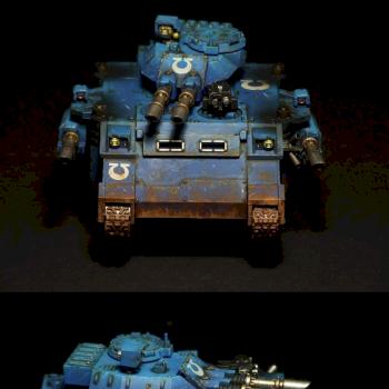 Ultramarines Predator by Doa