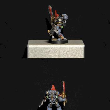 Space wolf with mark of wulfen by Roadwind