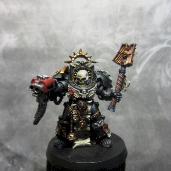 space marine terminatro chaplain by HellBase1