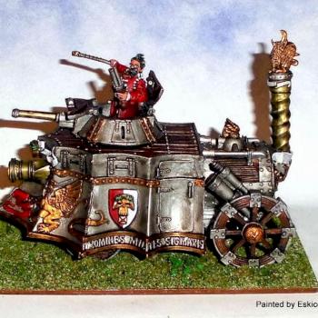 Steam Tank - Empire Warhammer by eskice