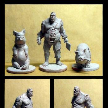 Butcher and his pets (wip) by Kel2Zed
