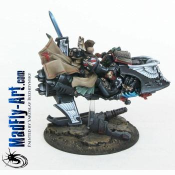 Sammael, Master of the Ravenwing by MadFlyArtStudio