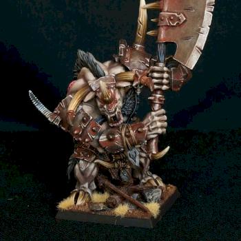 Beastmen Doombull by UnlimitedColours