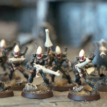 Eldar Guardians by AlamoMelt