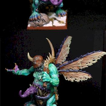 Green Fairy (Daemon Prince of Nurgle) by 4K_