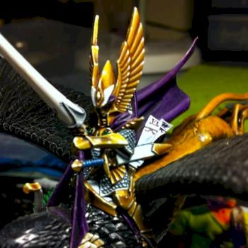 High Elf Griffon Prince by Mr D