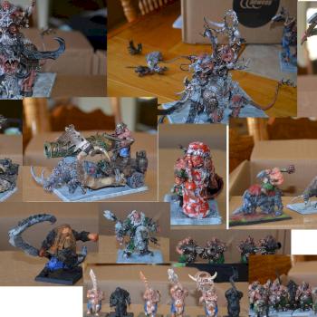 ogre kingdoms army by bobflow