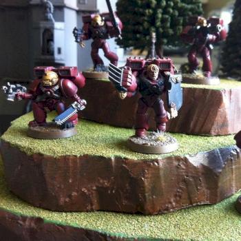 Blood Angels assault marines by MindStroke