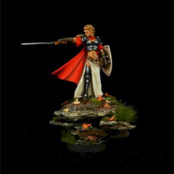 Dark sword - Female warrior by patttttry85