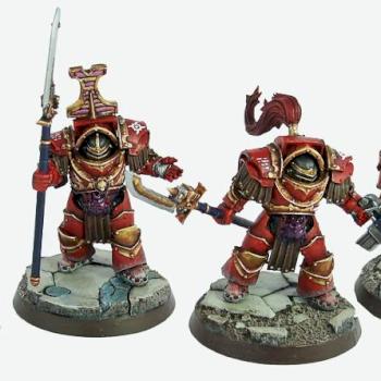 Thousand Sons Scarab Occult Terminator Squad by Proiteus