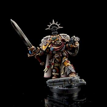 Imperial Fists Captain by MitchStevensMinins