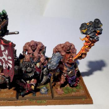 Ogres and Firebelly by DarkGrendel