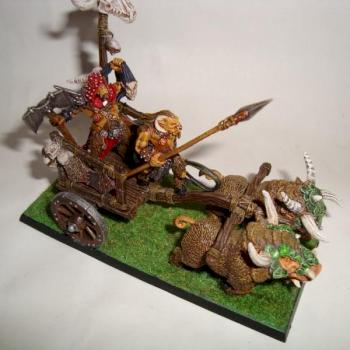 Beastmen Tuskgor Chariot by Pablo567