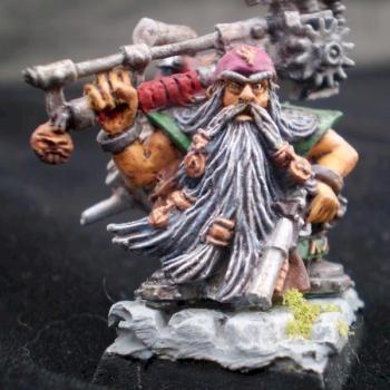 Dwarf Master Engineer with Great Weapon by Pablo567