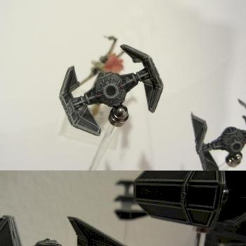 x-wing   Tie Fighter repainted by weisemann