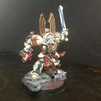 Deathwing Terminator Sergeant Barachiel by ywann