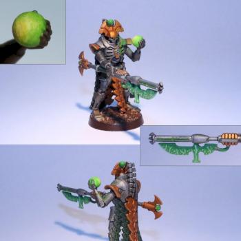Necron Overlord by Arkhan1806