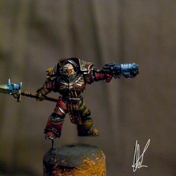 Howling griffon chapter master by henrysouth
