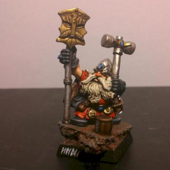 Dwarf Runelord by fenrirfrozen