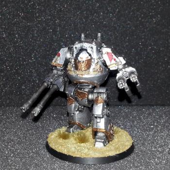Grey Knight Contemptor Cybot by LegionofOne