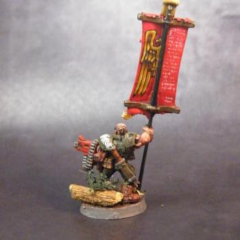 Standard Bearer Harokyn Army by Lokeus