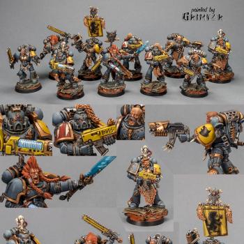 Space Wolves Squad by Grimvar