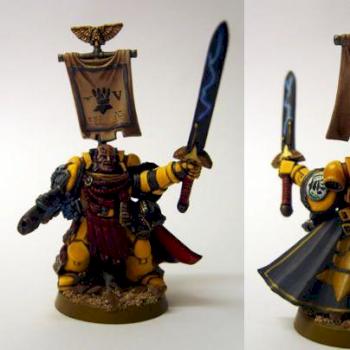 Imperial Fist Fifth Company Captain by GLD1