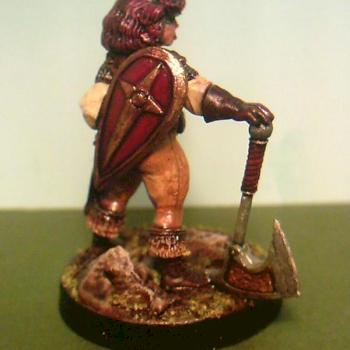 Barbarian Libby by Hasslefree Miniatures by smilie23