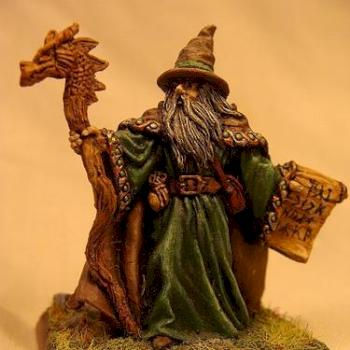 Green Wizard by Draggonhammer