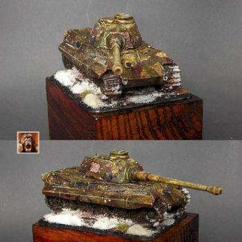 Flames of War - King Tiger by jarhead