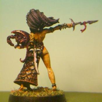 Dark Elf Sorceress by Avatars of War by smilie23