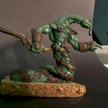 snake man by CERBERUS68