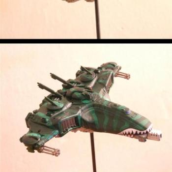 Barracuda from left over devilfish bits by Rooffuz