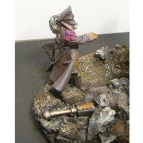 [duel]celestin vs death korps commissar (other pics) by greengoblin