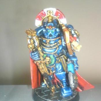 Ultramarines Captain Sicarius by shields soulgrinder
