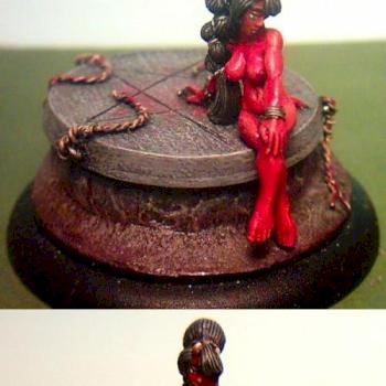Gen and altar by Hasslefree Miniatures by smilie23